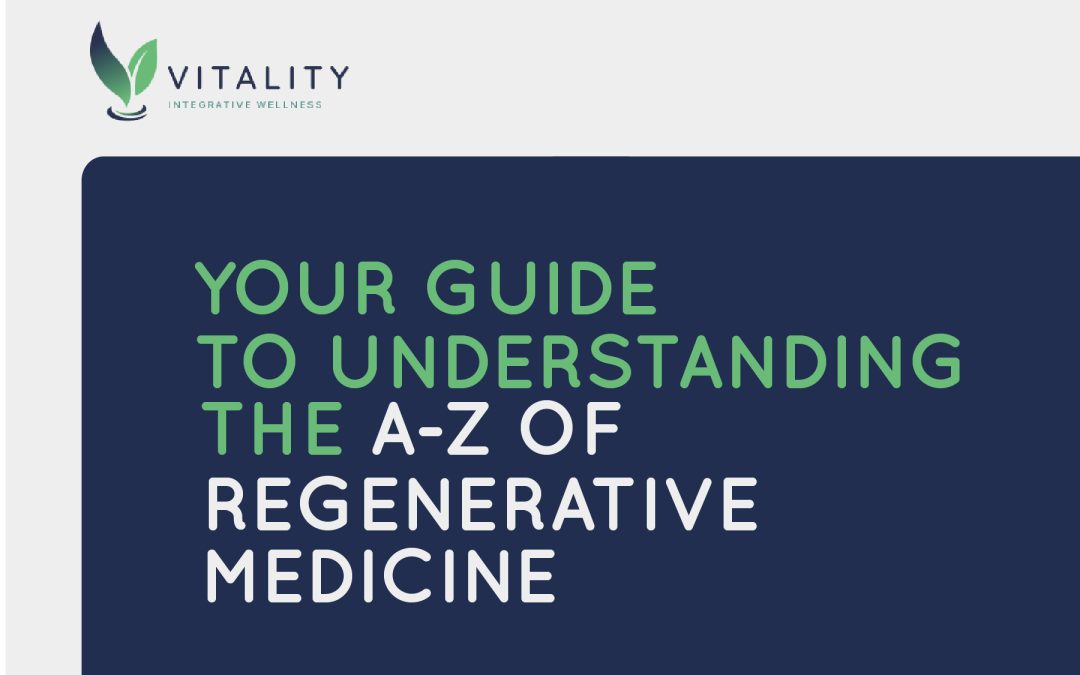 Your Guide To Understanding The A-Z Of Regenerative Medicine